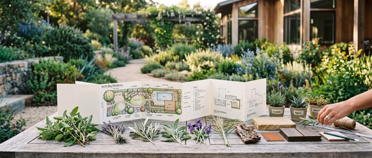 Landscape design accordion preview