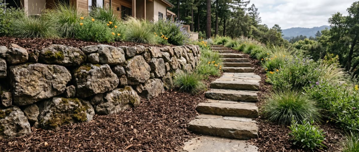 Retaining wall accordion preview